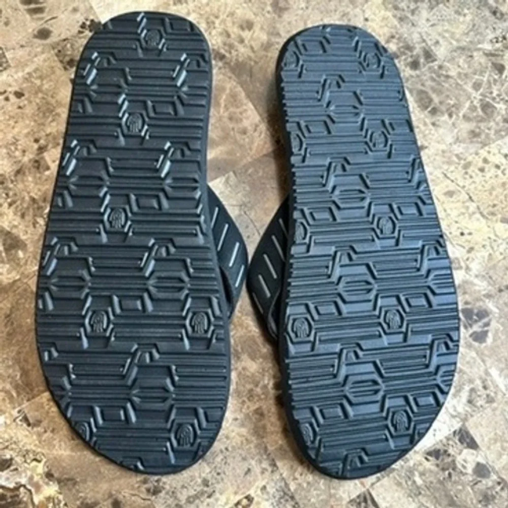 NEW Teva Mush II Mens Black Flip Flop Sandals Sz 12 Travel Surf Athleisure Beach